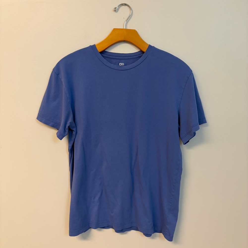 Peter Manning blue pima cotton t-shirt 2 small